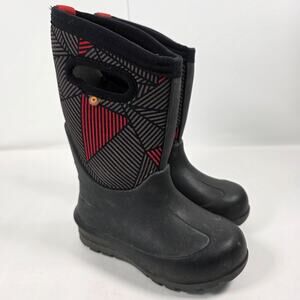 BOGS Unisex Child Neo-Classic Geo Rain Winter Waterproof Boot 10